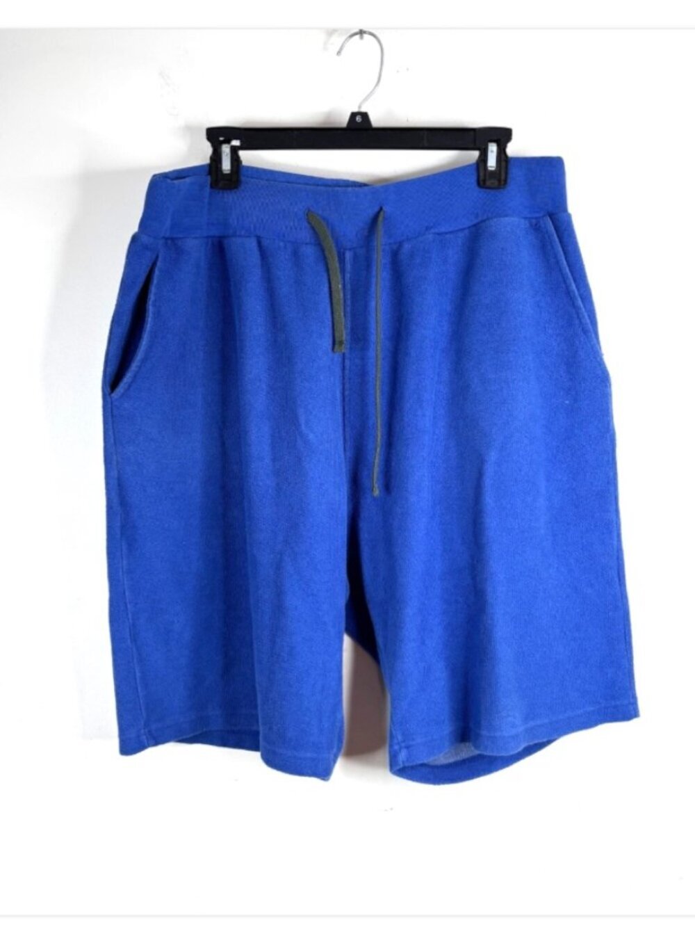 The Pilgrim x Universal Works Blue Terry Toweling Shorts XL 10" Portugal Surf